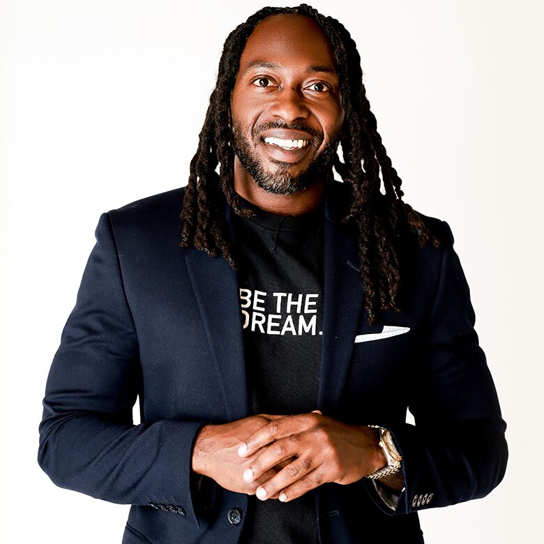 Patrick Walker-Reese, MPA, Founder and Chief Dream BLDR of Aspire, smiling in a professional Aspire team headshot.