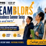 ASPIRE x GEAR UP Nashville Dream BLDRS webpage image promoting a career-readiness summer series for recent grads in Nashville.
