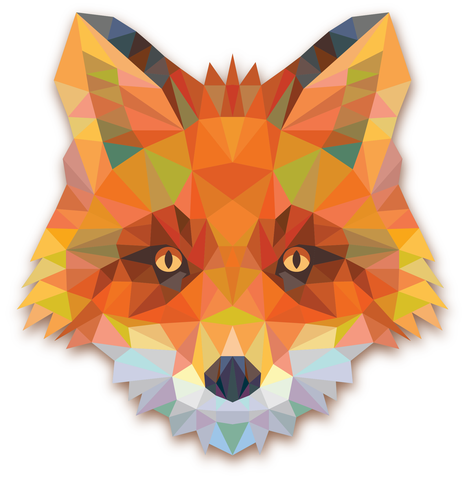 Low-poly fox icon representing Compromise in Aspire’s Dream BLDRS™ Strengths leadership and conflict-management curriculum.